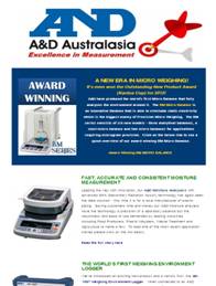 A&D Weighing Newsletter June 2012